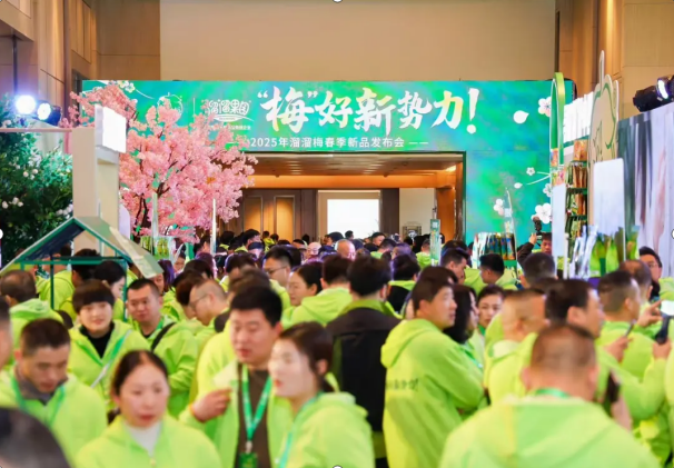 溜溜梅2025春季爆品发布会：推动品牌、行业与经销商共生发展(图2)